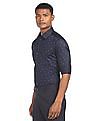 Arrow Spread Collar Manhattan Slim Fit Printed Formal Shirt