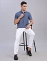Tommy Hilfiger Solid Regular-Fit Cotton Polo Shirts