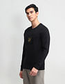Arrow Newyork Typographic Printed Regular Fit Sweatshirt