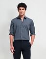 Arrow Newyork Manhattan Slim Solid Shirt
