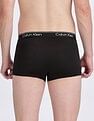 Calvin Klein Underwear Low Rise Solid Black Trunks