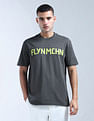 Flying Machine Graphic Pure Cotton T-Shirt