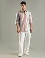 Tommy Hilfiger Striped Regular Fit Cotton Shirt