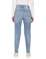 Calvin Klein Women Blue Mid Rise Mom Fit Jeans