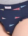 USPA Innerwear Boys Mid Rise Cotton Spandex OKB01 Briefs - Pack Of 3