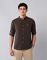 U.S. Polo Assn. Denim Co. Solid Regular Fit Poplin Shirt
