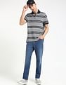 Tommy Hilfiger Striped Regular-Fit Cotton Polo Shirt