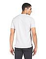 Aeropostale Men White Pique Solid Polo Shirt