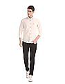 U.S. Polo Assn. Denim Co. White Slim Fit Spread Collar Shirt