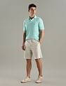 Tommy Hilfiger Solid Regular-Fit Cotton Polo T-Shirt