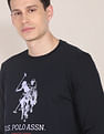 U.S. Polo Assn. Crew Neck Logo Print Sweatshirt