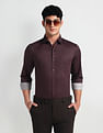 Arrow Manhattan Slim Fit Pattern Shirt