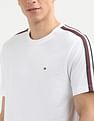 Tommy Hilfiger Shadow Stripe Detail Sleeve T-Shirt