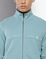Calvin Klein Repeat Logo Zip Up Track Sweatshirt