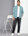 Calvin Klein Repeat Logo Zip Up Track Sweatshirt