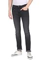 AD by Arvind Stone Wash Slim Fit Stretch Jeans