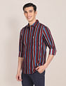 U.S. Polo Assn. Pure Cotton Striped Casual Shirt