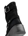U.S. Polo Assn. Women Sabrina  Leather Engineer Boots