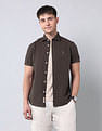 U.S. Polo Assn. Denim Co. Solid Regular Fit Poplin Shirt