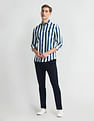 U.S. Polo Assn. Denim Co. Vertical Stripe Slim Fit Shirt