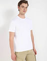 Calvin Klein Jeans White Solid T-shirt Wardrobe Essential