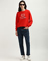 Tommy Hilfiger Flag Script Sustainable Sweatshirt