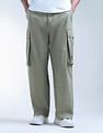 Flying Machine Mid Rise Relaxed Tapered Cargos