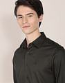 U.S. Polo Assn. Satin Dobby Solid Shirt
