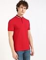 Tommy Hilfiger Solid Slim-Fit Cotton Polo Shirt