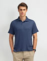 Arrow Newyork Textured Pattern Regular Polo Shirt