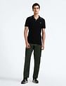 Flying Machine Mid Rise Slim Fit Cargo Pants