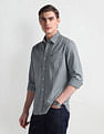 Arrow Sport Gingham Check Cotton Shirt