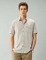 Arrow Sport Air Soft Regular Fit Abstract Shirt