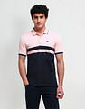 Arrow Sport Colourblocked Regular Polo Shirt