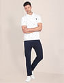 U.S. Polo Assn. Monogram Print Cotton Polo Shirt