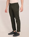U.S. Polo Assn. Denver Slim Fit Cotton Stretch Printed Signature Trousers
