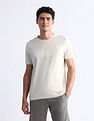 USPA Active Brand Embossed Slim Fit T-Shirt