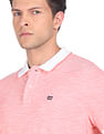 Arrow Sports Contrast Collar Polo Shirt