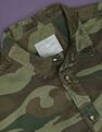 Flying Machine Camouflage Print Slim Fit Shirt