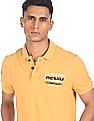 U.S. Polo Assn. Denim Co. Short Sleeve Heathered Polo Shirt