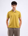 Flying Machine Badge Logo Regular Polo Shirt