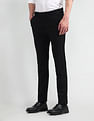Arrow Slim Fit Mid Rise Trousers