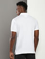 Tommy Hilfiger Striped Placket Solid Polo Shirt