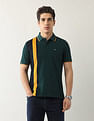 Arrow Sport Colourblocked Regular Fit Polo Shirt