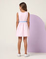 U.S. Polo Assn. Kids Girls Belted Fit And Flare Dress