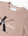 Calvin Klein Pure Cotton Brand Print Sweatshirt