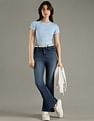 Tommy Hilfiger Solid Slim Fit Cotton T-Shirt