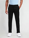 Arrow Sport Slim Fit Satin Weave Trousers