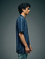 Flying Machine Vertical Striped Original Cuban Shirt