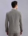 Tommy Hilfiger Self-Design Regular-Fit Polyester Single Breasted Blazer
